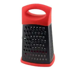BergHOFF CooknCo 10" Non-Stick Grater, Red & Black