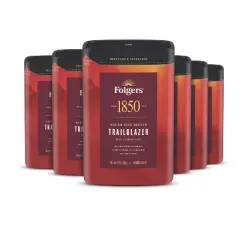1850 Ground Coffee Trailblazer - Case of 6 - 12 oz