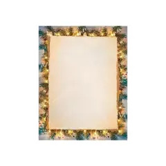 Great Papers! Pine Greeting Holiday Letterhead Multicolor 80/Pack (2020119)