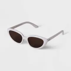 Women's Plastic Round Cateye Sunglasses - A New Day&trade;