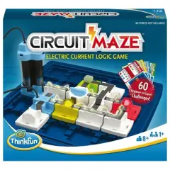 Ravensburger ThinkFun Circuit Maze Logic Board Game: Creative Thinking, 15+ Minutes, Cards & Pieces Included