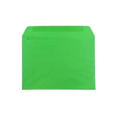 JAM Paper 9 x 12 Booklet Envelopes Green Recycled 154124