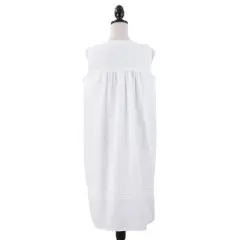 Saro Lifestyle Relaxed Embroidered Nightgown