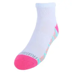 Fruit of the Loom Girl's Active Cushioned Ankle Socks (Pack of 6)