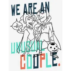 Women's Marvel WandaVision Couple Sketch T-Shirt