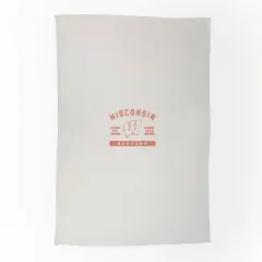 54" x 84" NCAA Wisconsin Badgers Sweatshirt Blanket