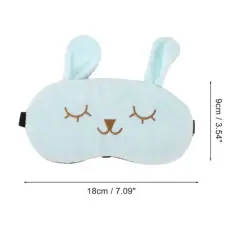 Unique Bargains Adjustable Cartoon Rabbit Eye Mask 1 Pc