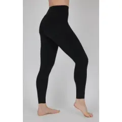 Bootyful Womens  Zensculpt Uplift Elastic Free High Waist Contour Ankle Legging