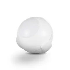 Smart White Wi-Fi Enabled Motion Detector Battery Operated