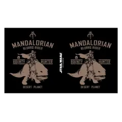 Star Wars The Mandalorian Blurrg Rider  Stainless Steel Water Bottle - Black - 17 oz.