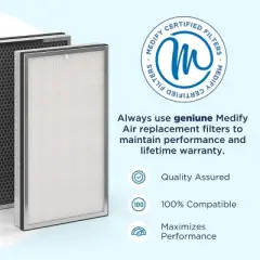 Medify Air MA-112 Replacement Filter - HEPA Air Filter Replacement for Air Purifiers - Air Purifier Filter for Offices & Bedrooms