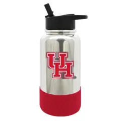 NCAA Houston Cougars 32oz Chrome Thirst Hydration Water Bottle