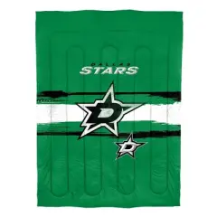 Sweet Home Collection NHL Dallas Stars Comforter & Pillow Sham Set
