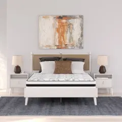 Signature Design by Ashley 8 Inch Chime Innerspring Firm Mattress