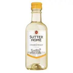 Sutter Home Chardonnay White Wine - 4pk/187ml Bottles