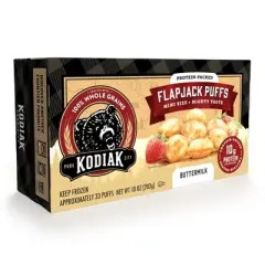 Kodiak Protein-Packed Frozen Flapjack Puffs &ndash; 10oz/33ct