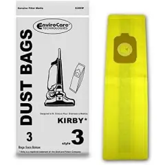 Kirby Style 3 Heritage II Series Uprights Vacuum Cleaner Dust Bag 3 Bags