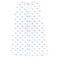 Hudson Baby Infant Boy Cotton Sleeveless Wearable Sleeping Bag, Sack, Blanket, Seagull