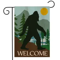 Briarwood Lane Everyday Garden Flag 18x12.5 For Outdoor Bigfoot Welcome Garden Flag Flag Garden Flag Flags For Outside