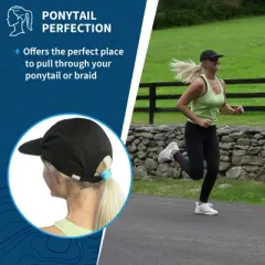 TrailHeads Women's 5 Panel Hat - Summer caps for running, hiking, golf