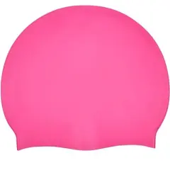 Sporti Solid Neon Silicone Swim Cap