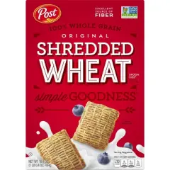 Shredded Wheat Spoon Size Breakfast Cereal - 16.4oz - Post