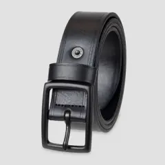 Men's Bar Drop Loop Belt - Goodfellow & Co&trade; Black 3XL