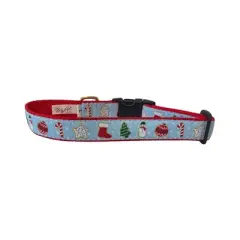 Midlee Christmas Sugar Cookie Dog Collar- Made in The USA