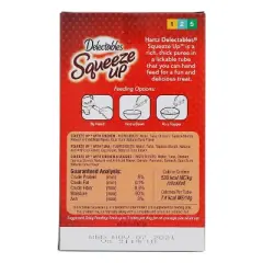 Delectables Squeeze Up Tube with Vegetable, Chicken and Tuna Flavor Cat Treats - 20ct/12.96oz