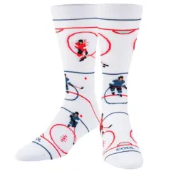 Cool Socks Fun Sports Print Novelty Crew Socks for Men, Various Styles