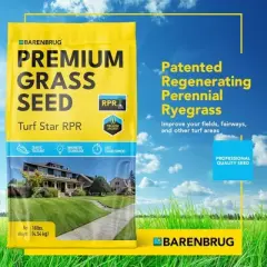 Barenbrug Turf Star RPR Grass Seed with Yellow Jacket Coating, 10lb