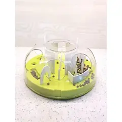MPM Play Cat Treat Puzzle, Digger Interactive Pet Toy, Slow Eating Maze Food Bowl, Cat Feeder, For Use With Dry Kibble And Treats