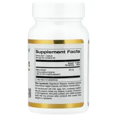 Saffron Extract with Affron, Premium Saffron (Crocus sativus ) Extract Standardized to 3.5% Lepticrosalides, 28 mg, 60 Veggie Capsules