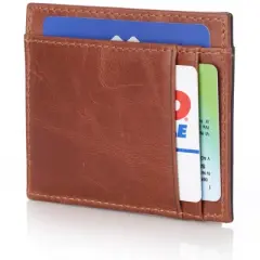 Alpine Swiss RFID Money Clip Front Pocket Wallet