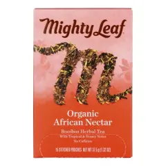 Mighty Leaf Tea African Nectar Hand-Stitched Tea - Case of 6/15 Bags