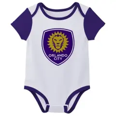 MLS Orlando City SC Infant 3pk Bodysuit