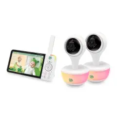 Leapfrog Remote Access 5" Smart Video Baby Monitor with 2 cameras LF815-2HD