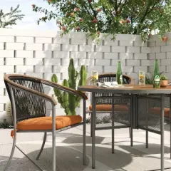 Grace Geo Circle Indoor/Outdoor Rug - Tan - Project 62&trade;