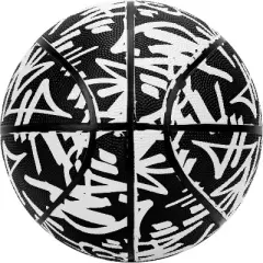 AND1 Fantom Graffiti Rubber Basketball: Official Regulation Size 7 (29.5 inches) - Deep Channel Construction, Made for Indoor Outdoor Games