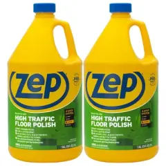 Zep High Traffic Floor Polish &ndash; Scuff Resistant Floor Shine &ndash; 1 Gallon