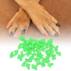 Unique Bargains Portable Anti-scratch Pet Nail Caps 50 Pcs