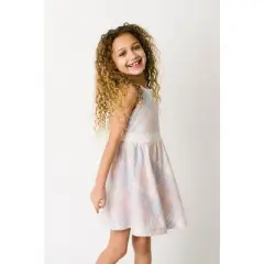 Hope & Henry Girls' Cross Back Party Dress, Infant