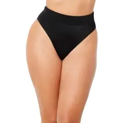 Swimsuits for All Women&rsquo;s Plus Size High Waist Cheeky Bikini Brief