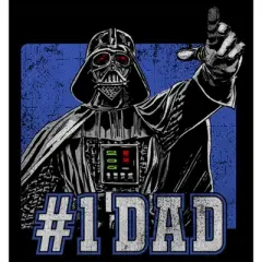 Men's Star Wars Darth Vader Number One Dad Sweatshirt
