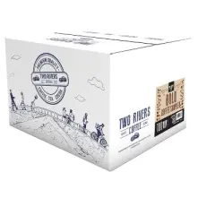 Two Rivers Coffee Bold Roast Coffee Pods, 2.0 Keurig,Variety Sampler Pack,100 Ct