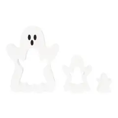 Gallerie II Wooden Ghost Puzzle Decorative Halloween 9.45" Figurine