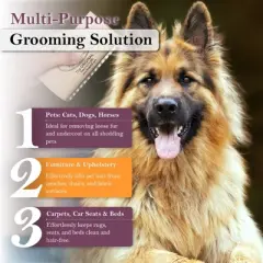 SleekEZ 5 Inch Dog Brush for Shedding and Grooming