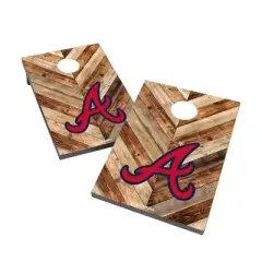 MLB Atlanta Braves 2'x3' Cornhole Bag Toss Game Set