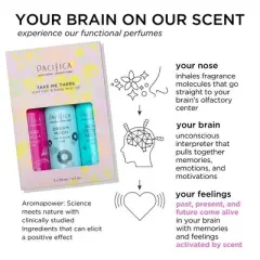 Pacifica Hair and Body Mist Set - 3ct