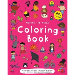 Around the World Coloring Book - (Paperback)